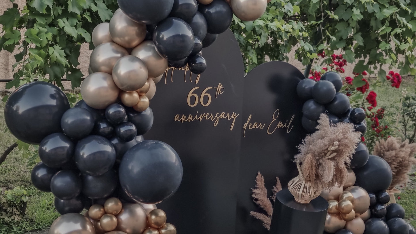 Litere luminoase personalizate pentru decor de nunta, botezuri sau orice alt tip de eveniment