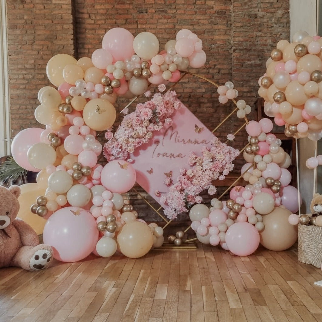 Balon jumbo cu heliu personalizat pentru evenimente de botez sau petreceri de copii