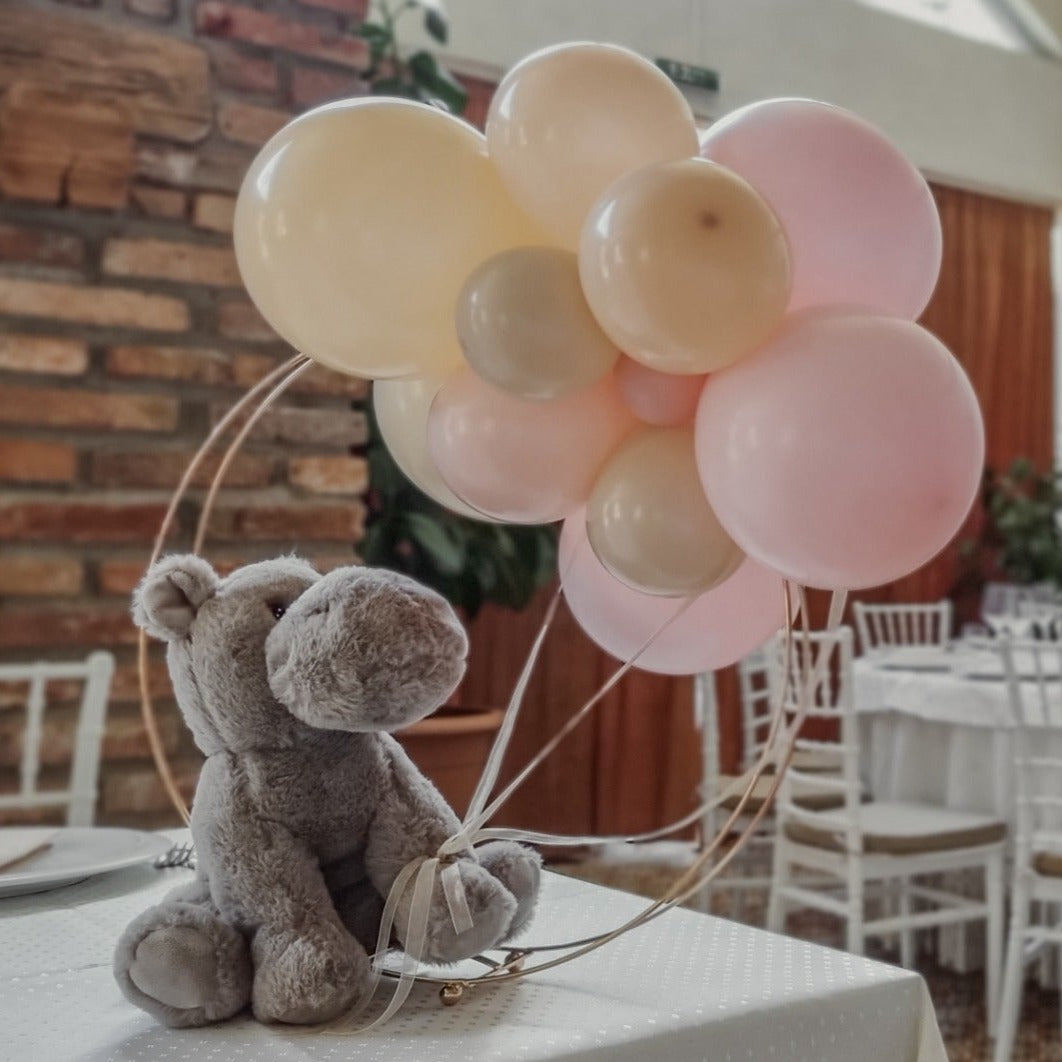 Balon jumbo cu heliu personalizat pentru evenimente de botez sau petreceri de copii