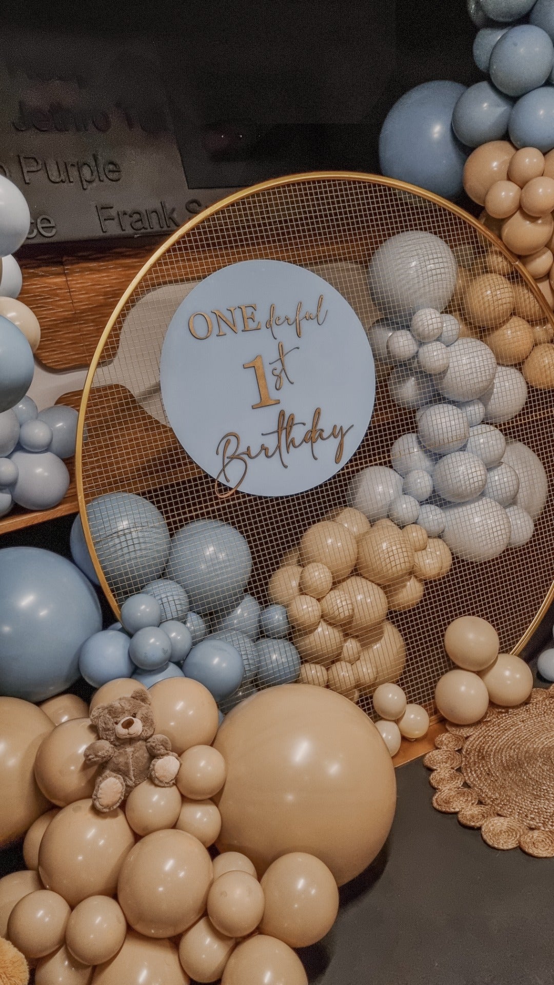 Balon jumbo cu heliu personalizat pentru evenimente de botez sau petreceri de copii