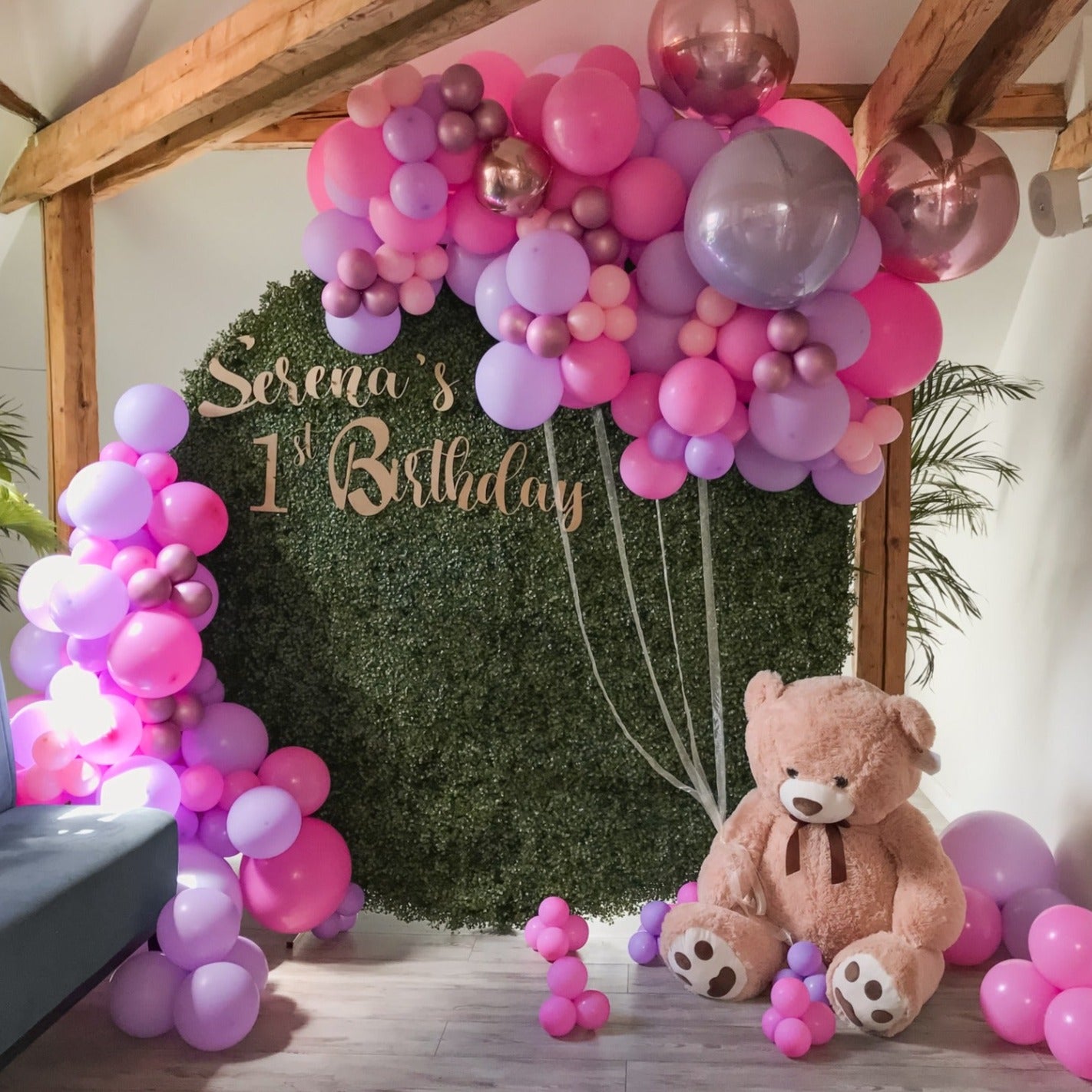 Candycart cu baloane pentru petreceri de copii, botezuri sau evenimente speciale