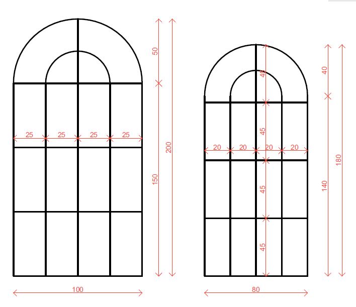 
                  
                    Pannello | set di 2 finestre
                  
                
