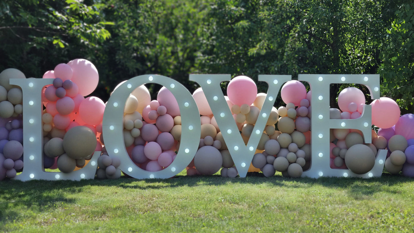 
                  
                    Baloane | Litere Love cu baloane
                  
                