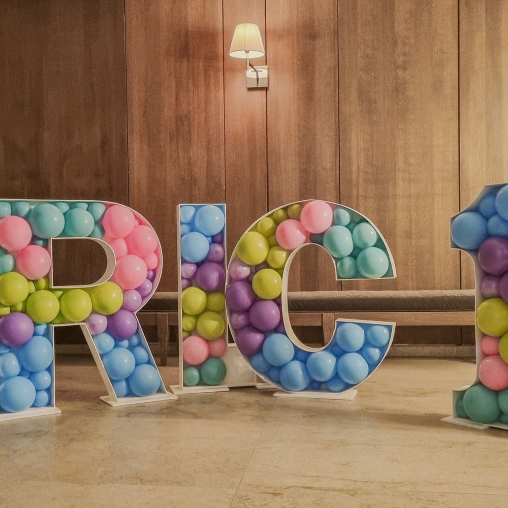 
                  
                    Balloons | Numbers and letters
                  
                