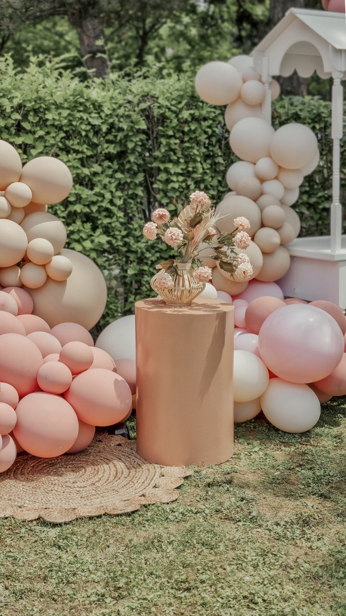 
                  
                    Baloane | Panou cu arcadă organică și nume
                  
                