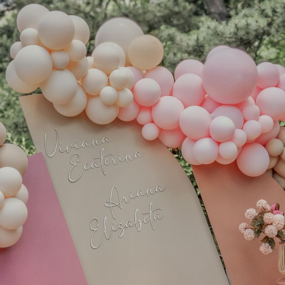
                      
                        Balloons | Organic Arch and Name Panel (Does not include accessories)
                      
                    