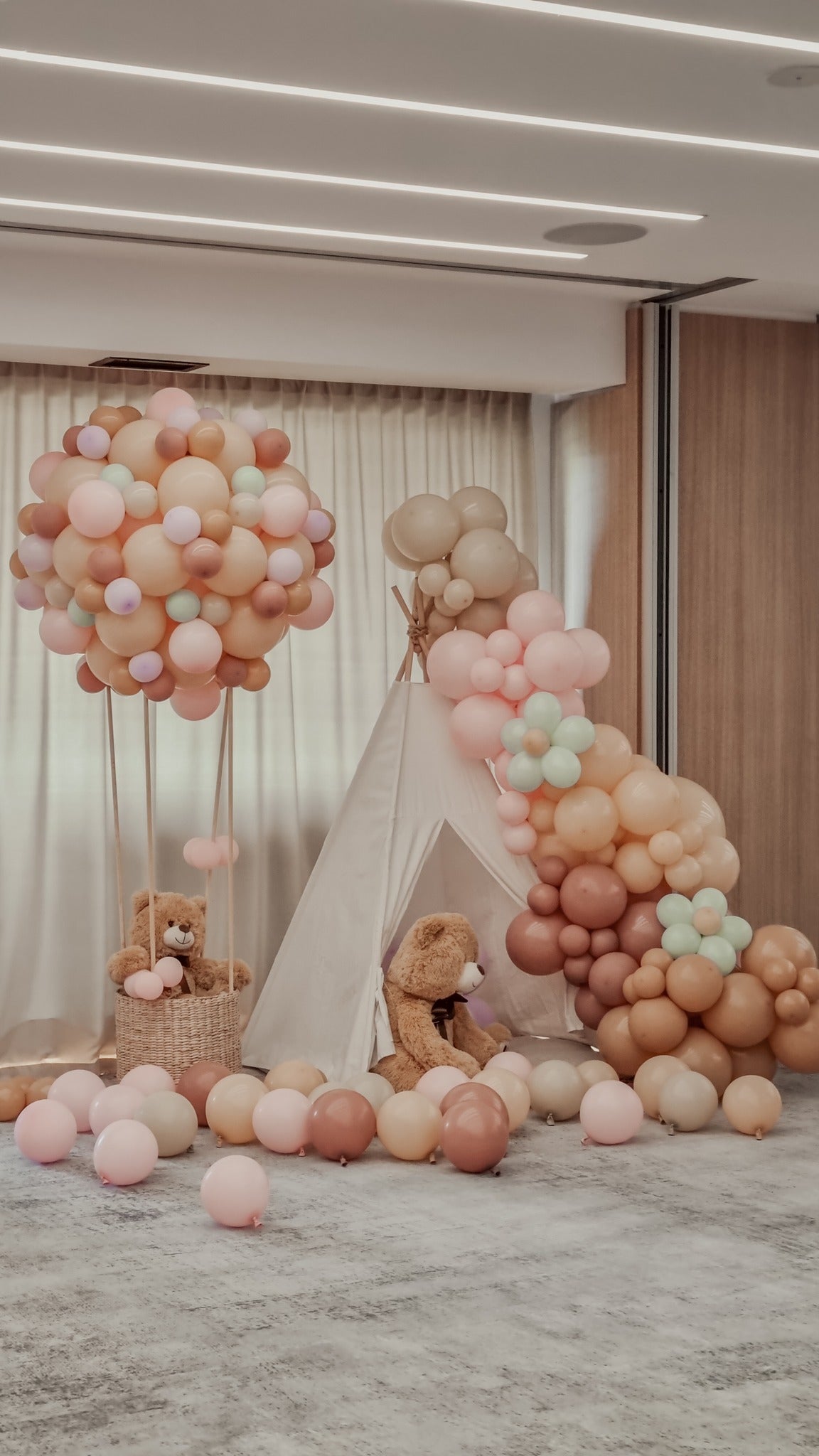 
                  
                    Palloncini | Tenda per bambini color pastello
                  
                