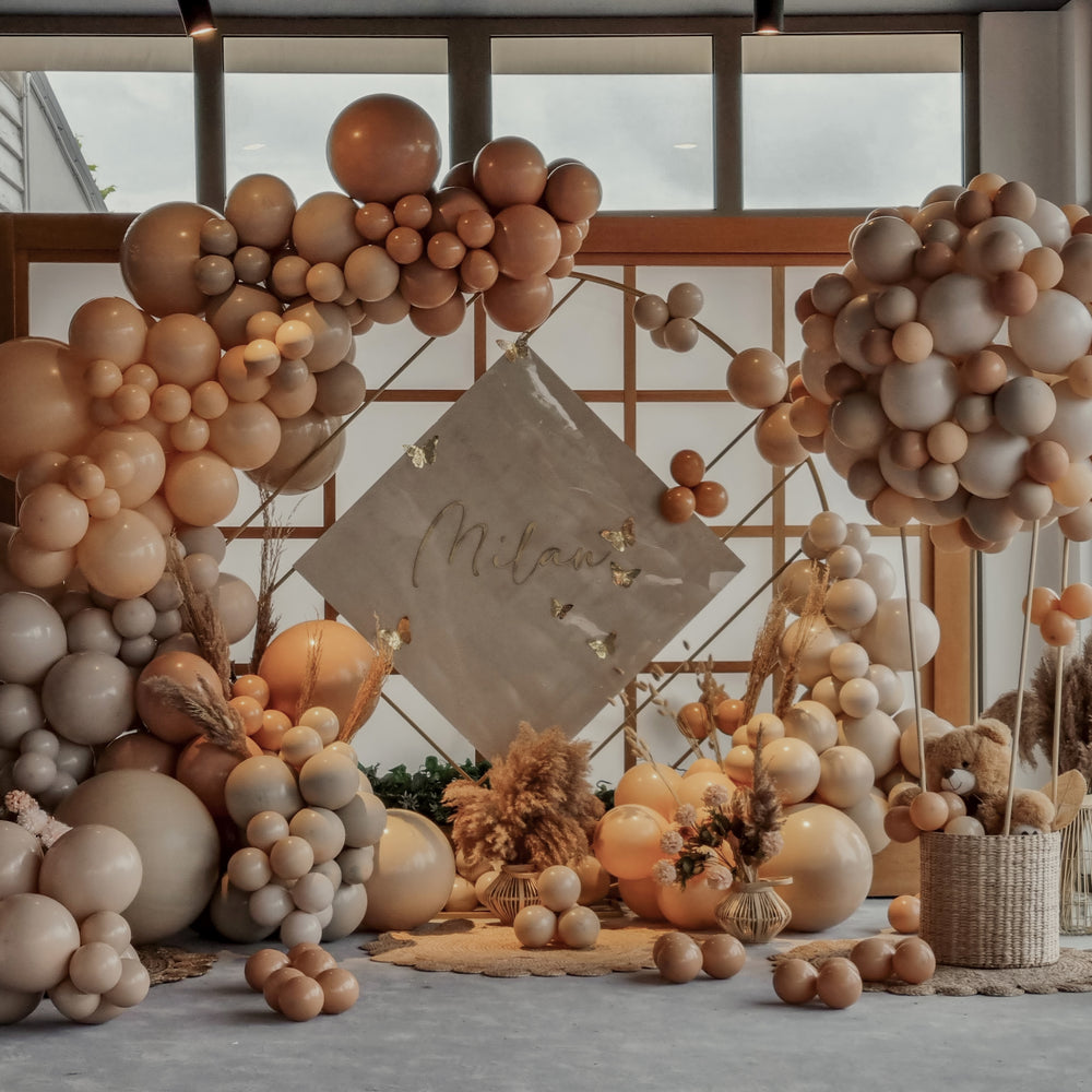 
                      
                        Palloncini | Arco organico e pannello con nome (non include accessori)
                      
                    