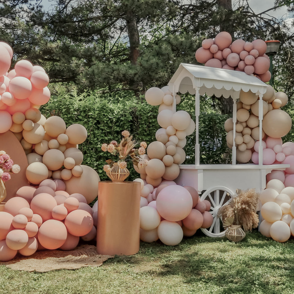 
                      
                        Palloncini | Carrello dei dolciumi con arcade biologico
                      
                    