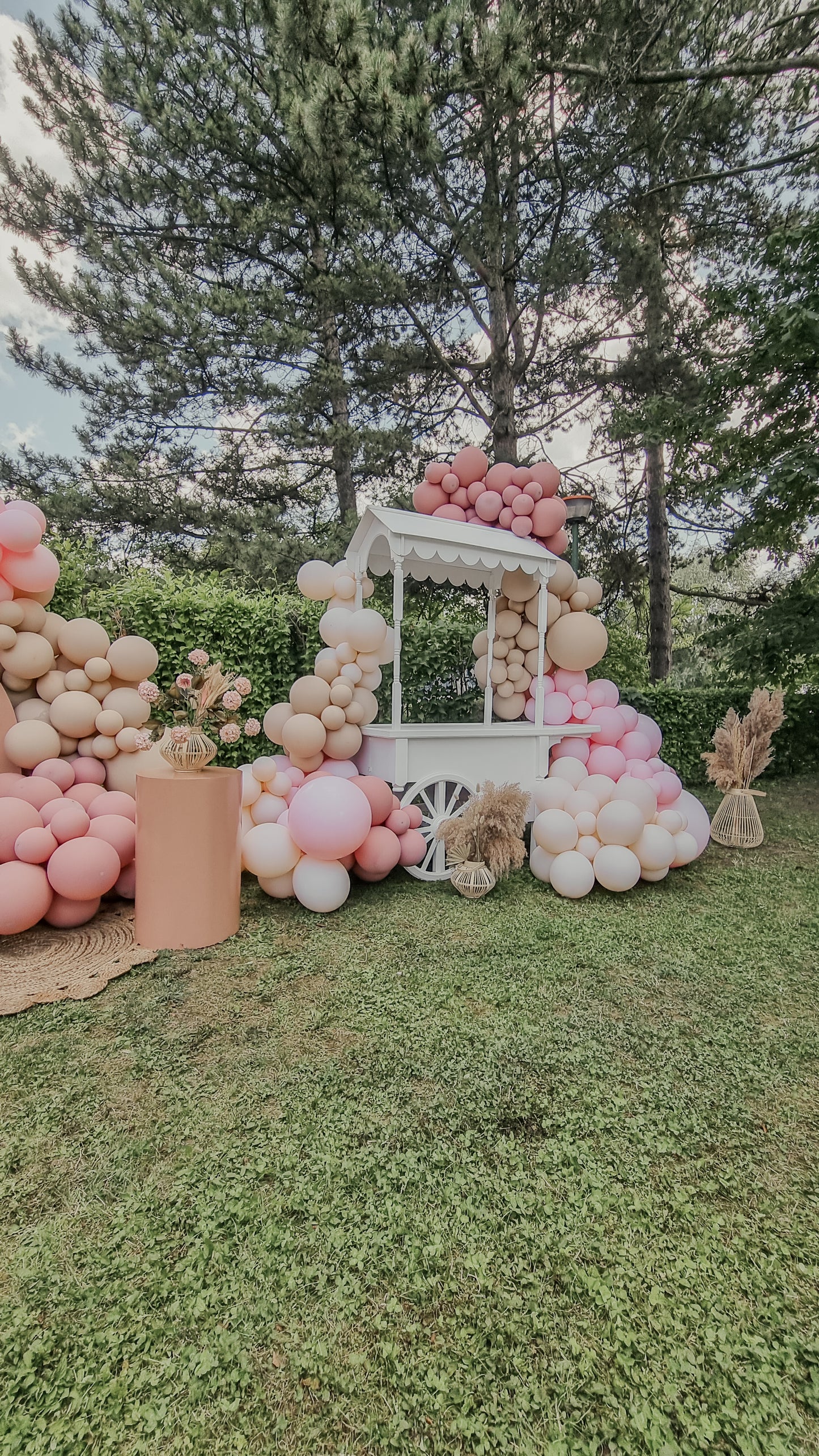 
                  
                    Balloons | Candy cart with organic arcade
                  
                
