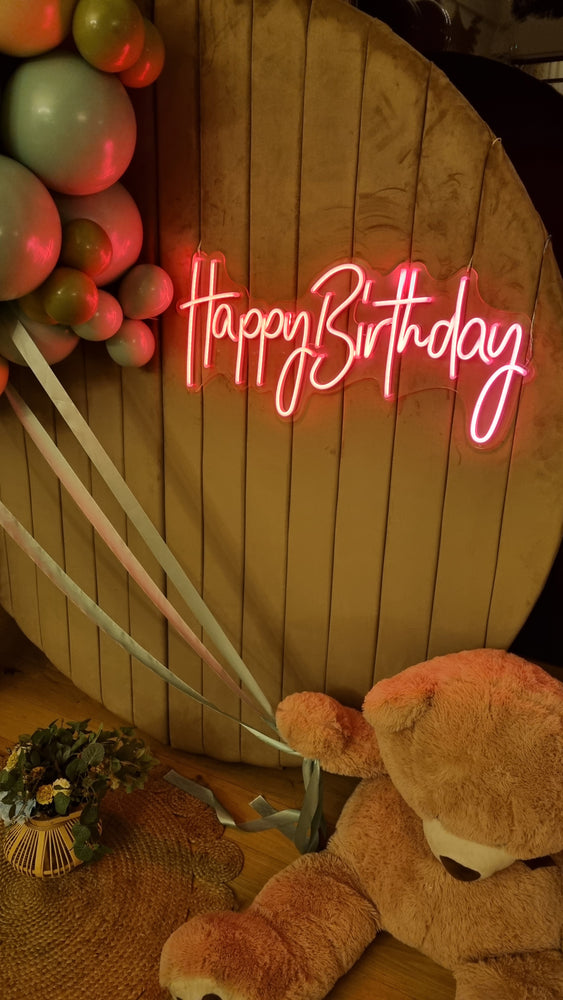 
                  
                    Semn luminos neon | Happy Birthday - Rgb - Cu telecomanda
                  
                