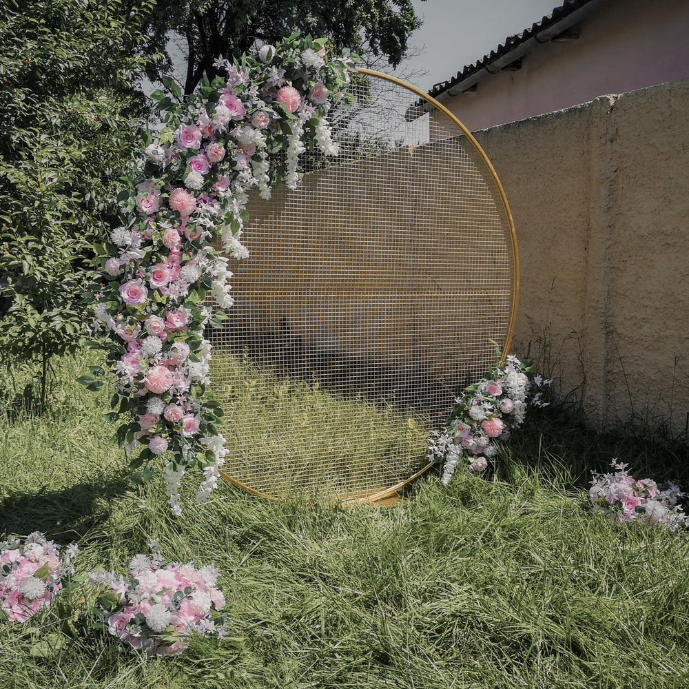 
                  
                    Flori mătase | arcade florale | flori roz
                  
                
