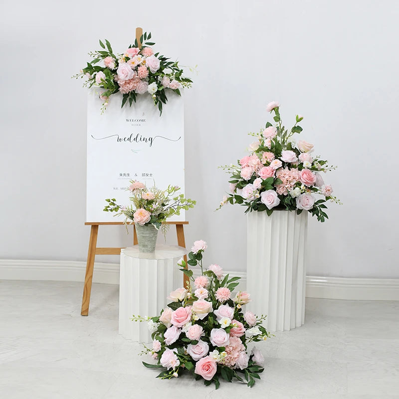 
                  
                    Silk flowers | floral arches | pink flowers
                  
                